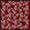 thumbnail image 1 of Ahgly Company Tapis d'Intérieur Lavable en Machine Carré Rouge Indien, 6 Pieds Carré, 1 of 7