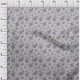 thumbnail image 3 of oneOone Viscose Jersey Light Gray Fabric Floral Craft Projects Decor Fabric Printed By The Yard 60 Inch Wide, 3 of 4