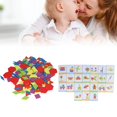 thumbnail image 1 of Jigsaw Puzzle Toy, Educational Bright Color Tangram Toys Round Edges Fine Workmanship  for Kindergarten, 1 of 8