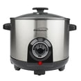thumbnail image 1 of Brentwood Electric Deep Fryer & Multi Cooker, 5.2 Quart, Stainless Steel, 1 of 7
