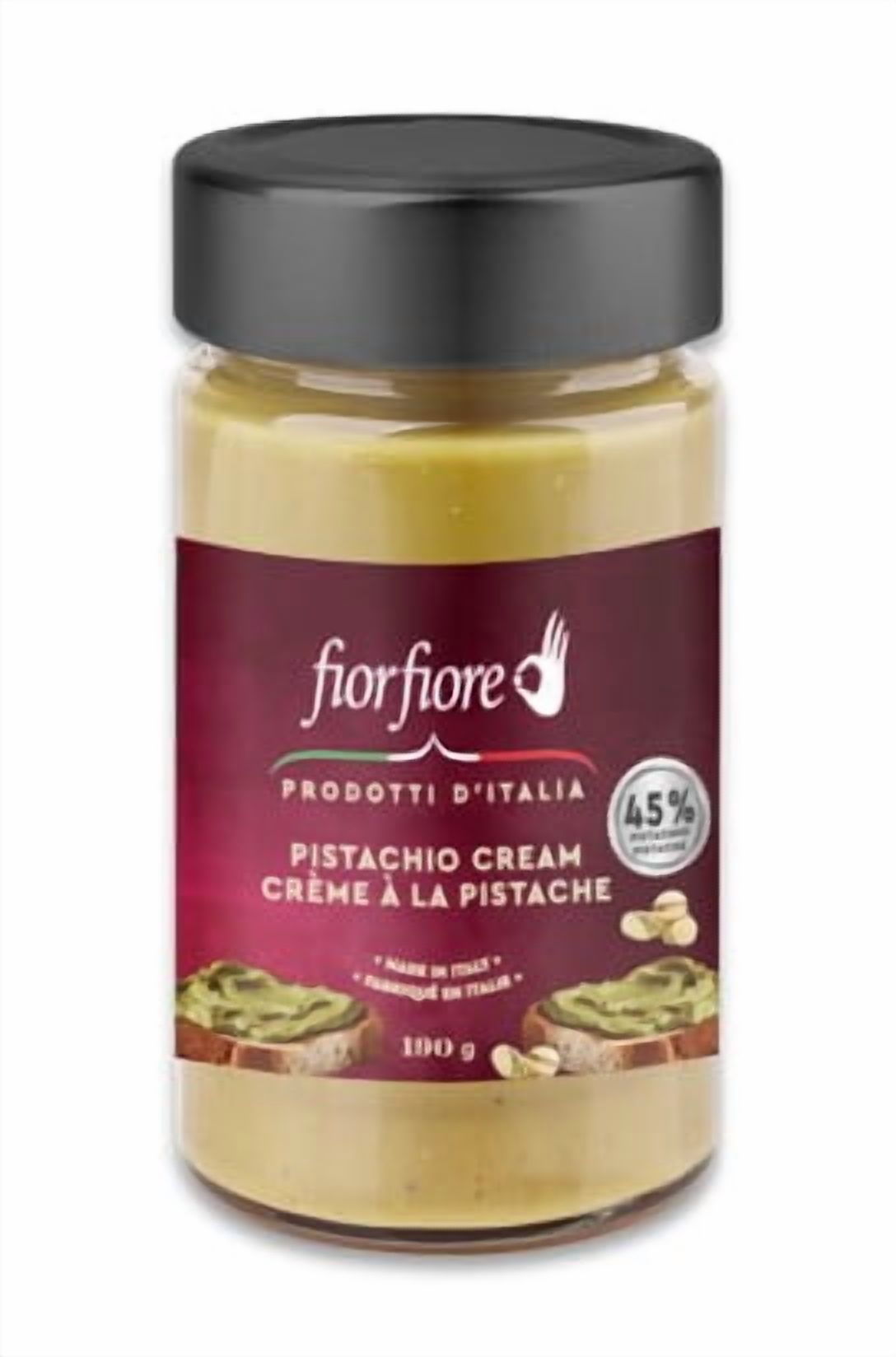 FiorFiore Pâte à tartiner à la pistache 45 % 200g