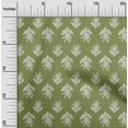 thumbnail image 1 of oneOone Polyester Lycra Fabric Leaves & Floral Block Print Fabric BTY 56 Inch Wide, 1 of 4
