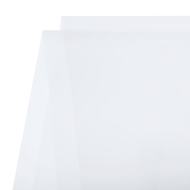 Unique Bargains Flower Wrapping Fog Paper 22.8x22.8 Inch Waterproof Floral Wrapping Paper Clear White 20 Pcs