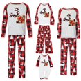 thumbnail image 4 of Pyjamas pour Enfants Parent-Enfant Ensemble de Noël Chaud Imprimé Tenue d'Intérieur Pyjamas Ensemble Deux Pièces pour Enfant Pyjamas Mignons en Liquidation, 4 of 6