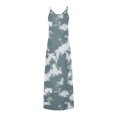 thumbnail image 5 of SMihono Robe d'Été Boho pour Femmes Grande Taille Robes d'Été pour Femmes Décontractées Boho Imprimées Cerceau Bretelles Plage Longue Maxi Robe avec Poches, 5 of 5