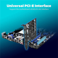 thumbnail image 4 of 3X PCIe to USB 3.2 Gen 2 Adapter Card PCI Expansion Card PCI-E Add-on Cards Riser for PC /8/7 and,3 x PCI Express Expansion Card,black, 4 of 7