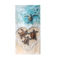 thumbnail image 2 of TIMIFIS Polyester Serviette de Plage en Serviette de Plage de Mer Microfibre Super Fine Velours Double Face Serviette de Bain Séchage Serviette de Vacances au Bord de la Mer Tissu Natation, 2 of 6