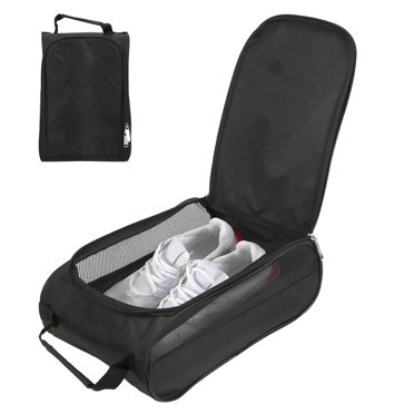 Sac à Chaussures de Golf en Nylon Portable Respirant Grande Capacité Sacs de Rangement pour Chaussures