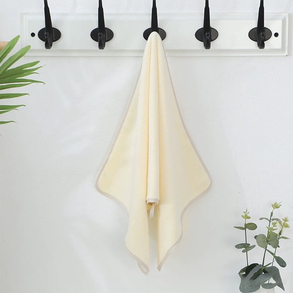 Serviettes en Imitation Laine à Haute Densité - Écologiques et Ultra-Absorbantes, Ces Serviettes Multi-Usages à Séchage Rapide Sont Idéales, Beige, JKODE