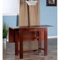 thumbnail image 2 of Winsome Taylor Drop Leaf Table, fini noyer, 2 of 9