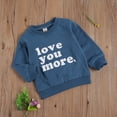 thumbnail image 4 of Fortune Infant Kid Sweatshirt Tops Letter Print Long Sleeve Pullover Autumn Tops, 4 of 6