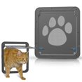 thumbnail image 2 of Dog Screen Door  Inside Flap Lockable Small Medium Pet Door  Magnetic Closure Sturdy Cat Door, 2 of 14