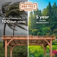 thumbnail image 2 of Backyard Discovery 12'x10' Cedar Pergola, 2 of 9