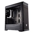 thumbnail image 3 of Cougar MX330-G PC Gaming Case Mid Tower|Mini-ITX/Micro ATX/ATX|Fan Pre-Installed 1x120 Rear|Tempered Glass Side Panel|Fan/Water Cooling Support|Cable Management|Black, 3 of 4