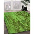 thumbnail image 3 of Ahgly Company Tapis d'Aire Rectangulaire Transitionnel Vert pour Intérieur, Lavable à la Machine, 5 Pieds x 8 Pieds, 3 of 7