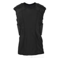 thumbnail image 2 of Youth Padded Compression Vest, Impact Resistant Sleeveless Athletic Shirt Rib Protectors for Soccer Basketball Football, Paintball Jujitsu, Provide Shoulder & Waist Support, 2 of 7