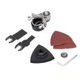 thumbnail image 4 of Ensemble Convertisseur de Moulin à Angle, Adaptateur d'Outil Oscillant en Acier Inoxydable Accessoire Universel Facile à Transporter pour Menuiserie, 4 of 8