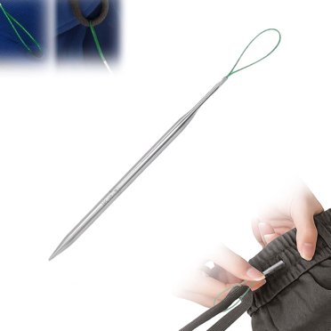 mtvxesu All-Steel Sewing Machine Threading Device | Waist & Cuff Thread Guide for Jackets, Coats, Trousers, Hoodies & Sweaters | 14.5 X 0.5 X 0.5 Cm | 1-Piece