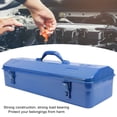 thumbnail image 4 of Blue Tool Chest Storage Organizer, Blue Toolbox Metal Structure High Load Bearing Portable Tool Storage Organizer for Workshop Garage Car Job Site, 4 of 7