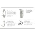 thumbnail image 4 of Gold Eyebrow Ring Anodized 16G Curved Barbell Clear CZ Cartilage Tragus Piercing, 4 of 8