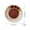 F, variant on Household Ceramic Grinding Bowl, Auxiliary Food Kitchen Grinding Utensils, Ginger Garlic Grinder For Baby Food, 11.8X11.8X1.8 Cm