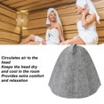 thumbnail image 4 of Jeu de Chapeaux en Feutre, Coussinet Absorbant pour Hammam, 4 of 8