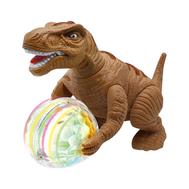 Electric Dinosaur Toy Mechanical Crawling Light And Sound Simulation Model Early Education Gift