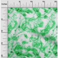 thumbnail image 1 of oneOone Georgette Viscose Green Fabric Florals Craft Projects Decor Fabric Printed By The Yard 42 Inch Wide, 1 of 4