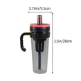 thumbnail image 3 of Limited Time Deal Iumwxz Large Capacity Tea Brewing Ice Brew Cup Straw Cup Tea Water Separation Plastic Cup Summer Water Cup Summer Clearance The Big Save Limited Time Deal, 3 of 6