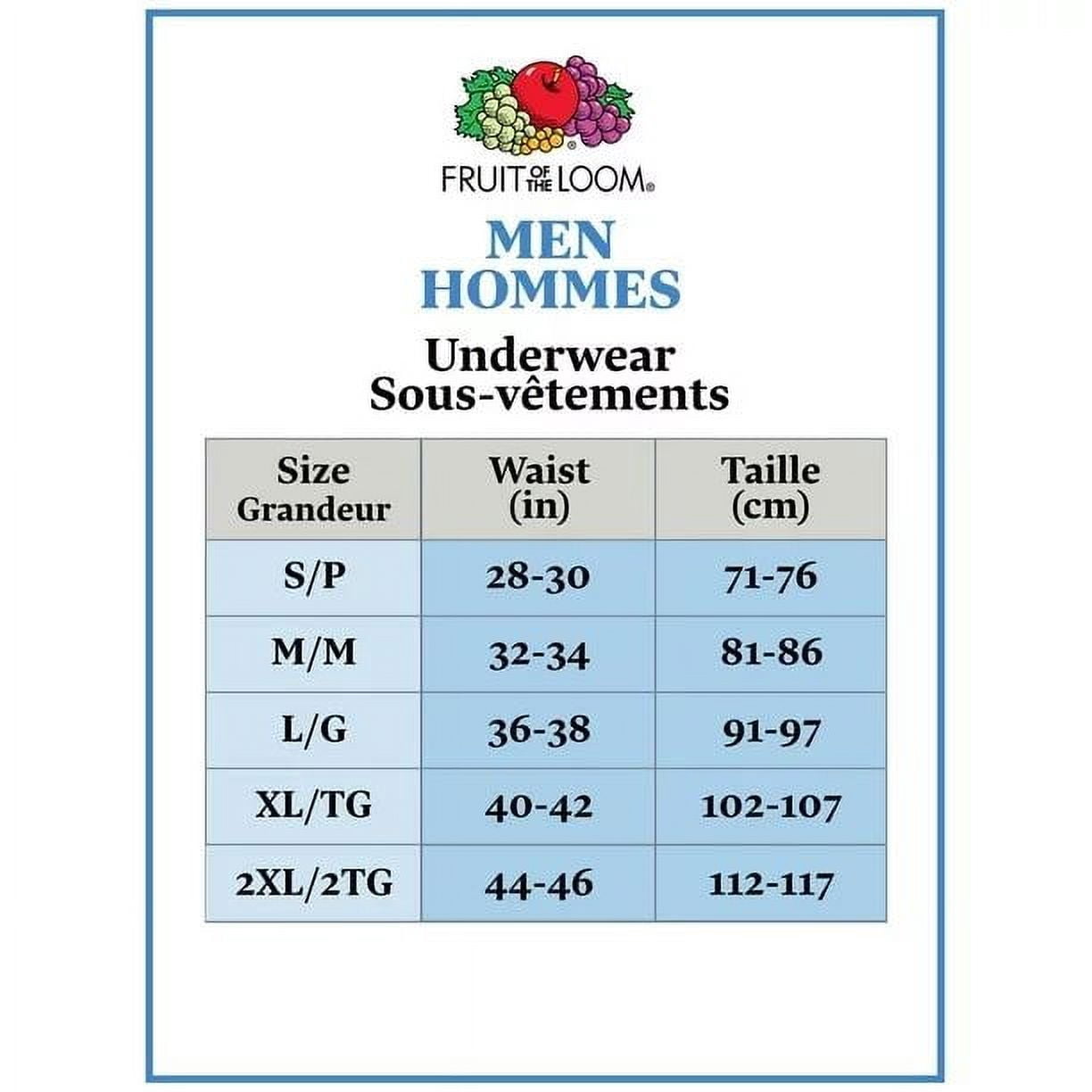 Fruit of the Loom Men's Breathable Cotton-Mesh Brief Underwear