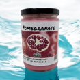 thumbnail image 4 of Bougie de 355 ml à la Grenade Vegan à la Noix de Coco et au Soja, Versée à la Main, Écologique, Brûlant Propre, Mèche en Bois Fruitée, 4 of 5