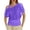 Z-Purple, variant on Women's T-Shirts Women 80s Neon Fishnet Mesh Off Shoulder Top Stylish Retro Fashion for Ladies