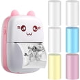 thumbnail image 1 of Mini Printer - Bluetooth Inkless Instant Photo Printer, Small Thermal Pocket Sticker Printer, 1 of 4