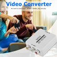 thumbnail image 3 of Adaptateur Vidéo Mini RCA AV CVSB vers RF Supporte Switcher TV RF 67.25/61.25MHz, 3 of 9