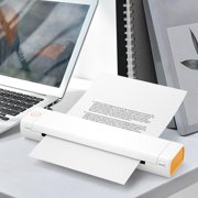Feltree A4 Thermal Wireless Printer with Bluetooth Connectivity, Inkless Portable Design for Mobile Printing in Office/Car/Travel