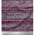 thumbnail image 1 of Soimoi Cotton Duck Fabric Animal Skin & Animals Group Decor Fabric Printed Yard 42 Inch Wide, 1 of 3