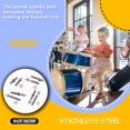 thumbnail image 4 of Decodeary 2 Pieces Drum Set Screws Drums Mounting Screw Percussion Instrument Part As shown 50mm 1Set, 4 of 5