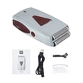 thumbnail image 1 of Rasoir Électrique de Finition pour Barbier pour Hommes Visage Rasoir Électrique Rechargeable pour Barbe Tête à Grille Machine de Rasage Rasoir de Nettoyage des Cheveux, 1 of 8