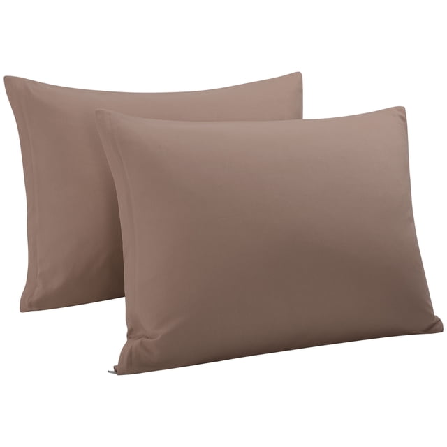 Unique Bargains Zippered Pillowcases Cotton 2pcs