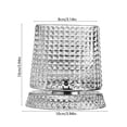thumbnail image 3 of Fridja Home Essentials Crystal Spinning Whiskey Glass, 3 of 6