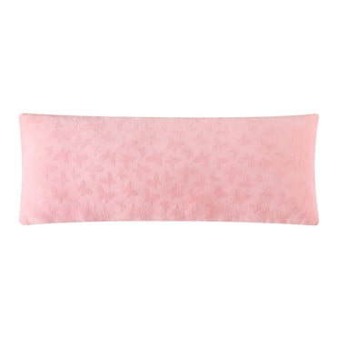MSK Starlight Embossed Butterfly Plush Body Pillow, 19" x 48"