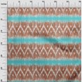 thumbnail image 2 of oneOone Tissu Polyester Lycra Chevron Ikat Imprimé au Mètre 56 Pouces de Large, 2 of 4