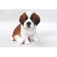 thumbnail image 2 of Garden Decor Animal Statue Saint Bernard Puppy, 2 of 5