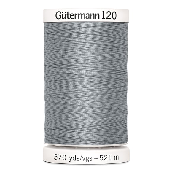 GÜTERMANN 120 100% Polyester All Purpose Thread, 521 Meter (570 yd) - 521.2 m