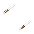 thumbnail image 2 of serony Lash Shampoo for Lash Extensions Nose Brushes Flat Flower Head for Skin Care white flower head 2Set, 2 of 6