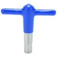 thumbnail image 1 of Drum T Shaped Wrench Tuning Key Silicone Handle Music Instrument Accessories DT‑08Blue, 1 of 14