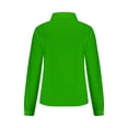 thumbnail image 5 of Besolor Button Down Shirts for Women Solid Color Long Sleeve Colared Tops Loose Office Blouses for Casual Work, 5 of 5