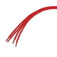 thumbnail image 3 of INSPIRE CHIC Unisexe Lacets Ronds 1/5 Pouces Épais 2 Paires pour Espadrilles Décontractées Rouge 70cm / 27.55 Pouces, 3 of 4