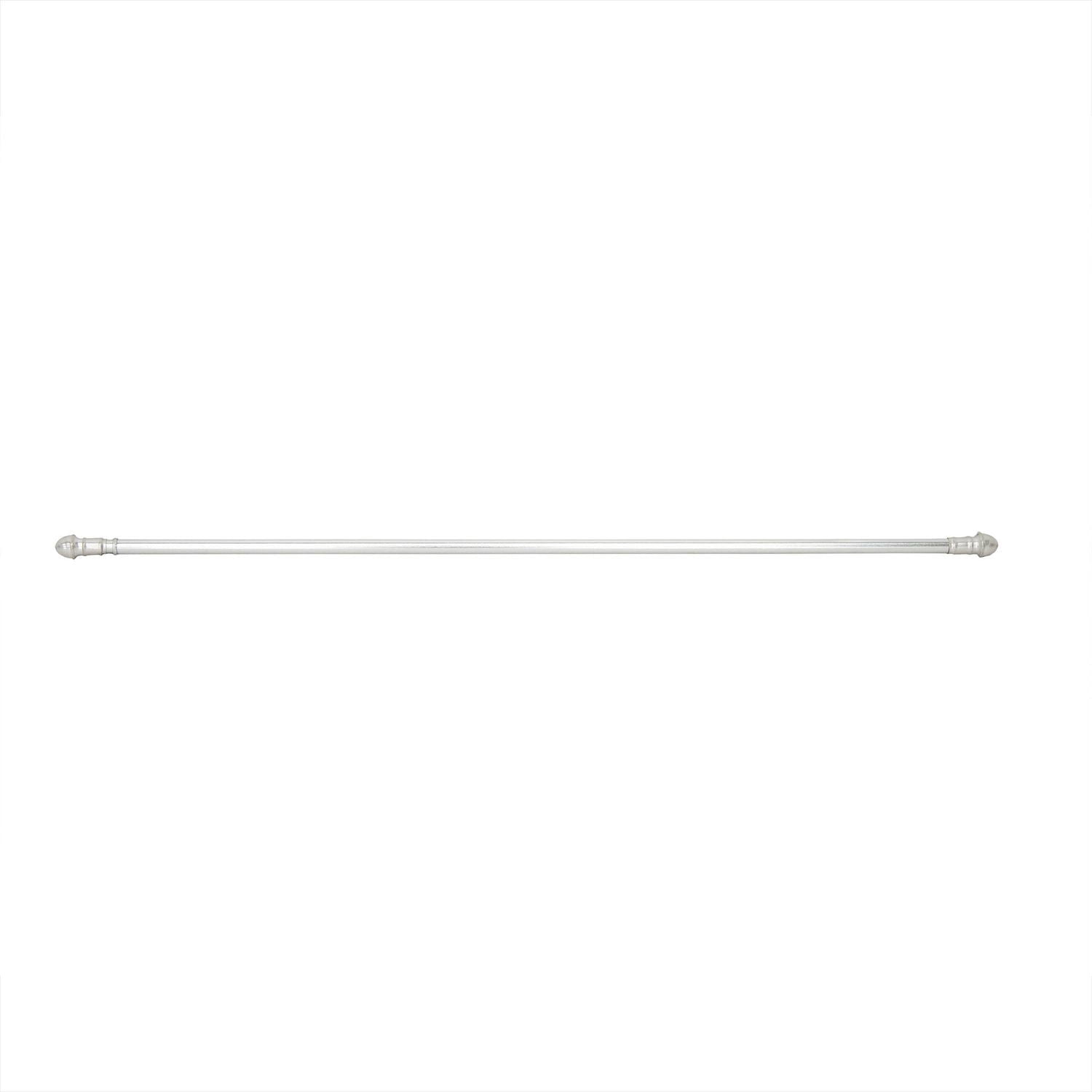 Mainstays Tringle à rideaux café, 28 à 48 po - finition nickel
