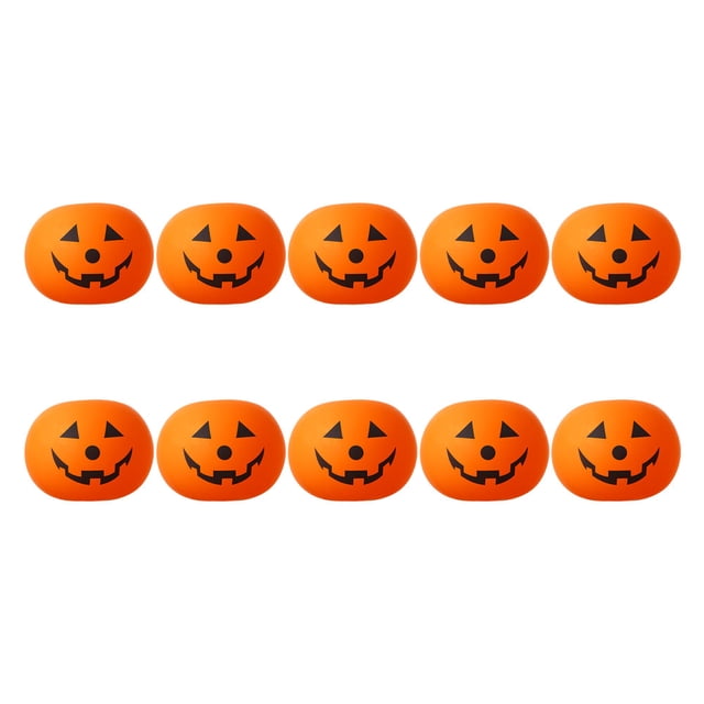 Shisuyan 10Pcs Halloween Themed Balloon Party Glowing Balloon Latex Decorative Balloon